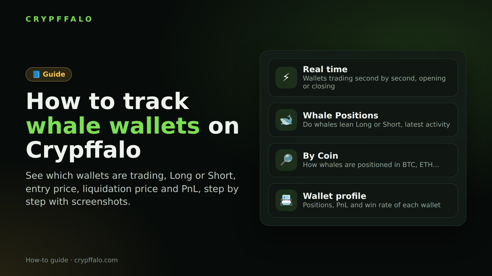 How to Track Hyperliquid Whale Wallets on Crypffalo: Step-by-Step