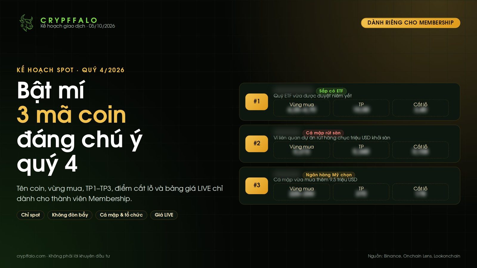 Bật mí 3 mã coin đáng chú ý quý 4: 1 mã sắp có ETF, 1 mã cá mập vừa rút hàng chục triệu USD khỏi sàn, 1 mã được ngân hàng Mỹ chọn